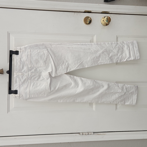 Eileen Fisher White Jeans - Picture 4 of 4